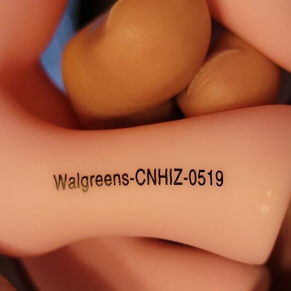 Pony Gi-Go Pink body Pink Mane and Tail with Blue Butterfly Moveable Head Bow - Picture 5 of 5